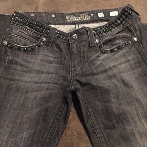 Miss Me JP5130T6 black distressed wash